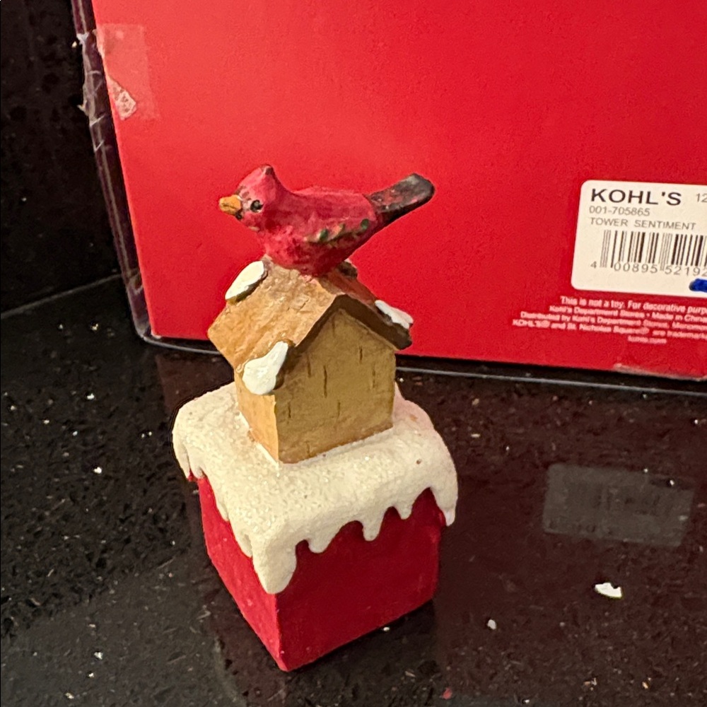 Christmas WISH Snowman Tree Character Blocks Shelf Sitters Farmhouse Country - Picture 4 of 14